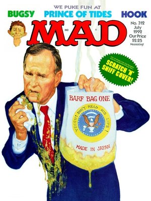 cover image of MAD Magazine #312